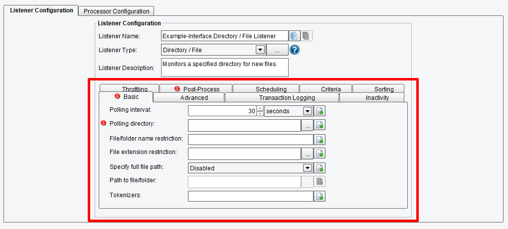 Configure the Message Route Listener or Adapter