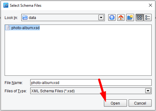 Open the sample data file to be used in the eiConsole tutorial.