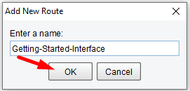 Interface Route Management Pilotfish