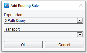 Add Routing Rule Screen.