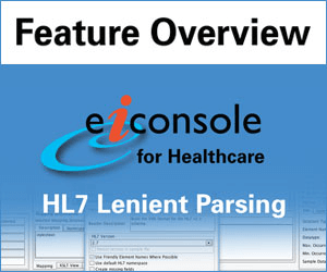 HL7 Parsing Feature of PilotFish Interface Engine