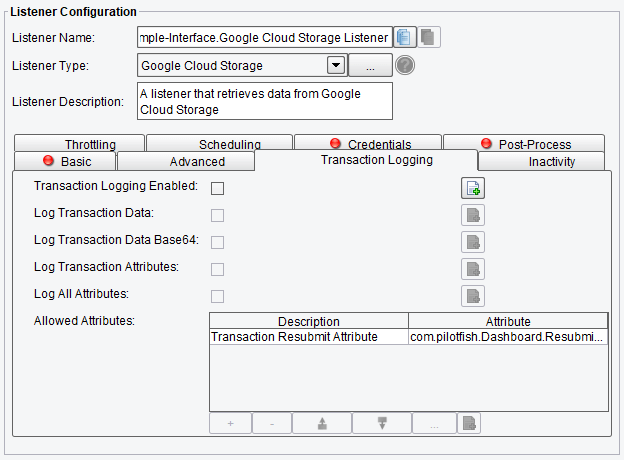 B2B Google Cloud Storage Adapter or Listener 