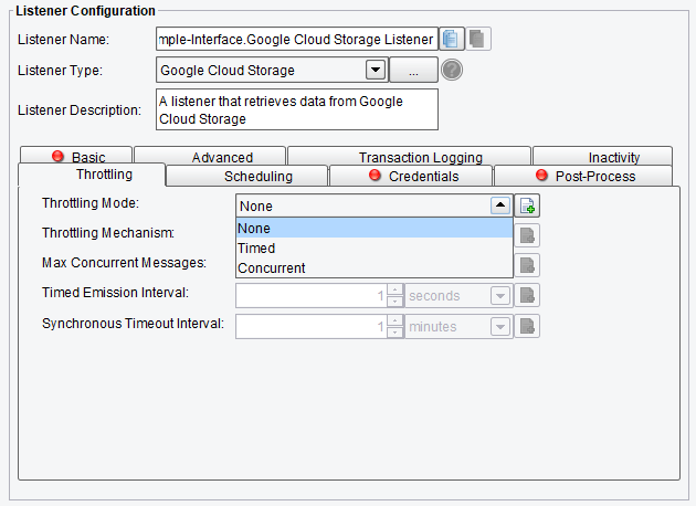 B2B Google Cloud Storage Adapter or Listener 