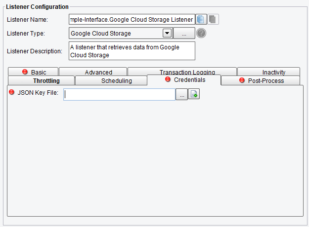 B2B Google Cloud Storage Adapter or Listener 