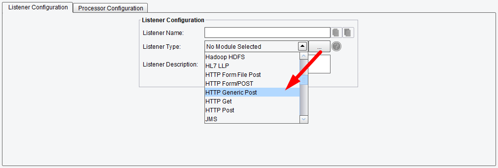HTTP Post Listener/Adapter in PilotFish Integration Engine