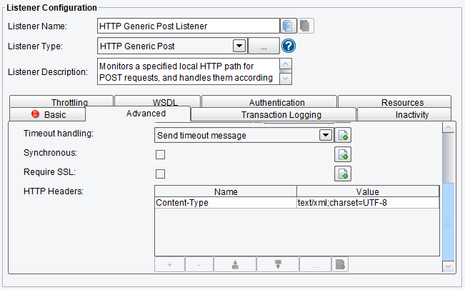 HTTP Post Listener/Adapter in PilotFish Integration Engine