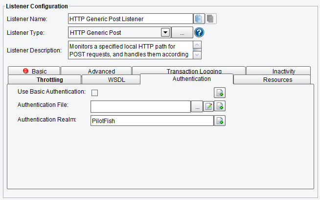 HTTP Post Listener/Adapter in PilotFish Integration Engine