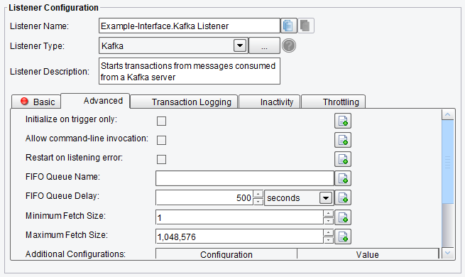 Kafka Listener/Adapter PilotFish Software