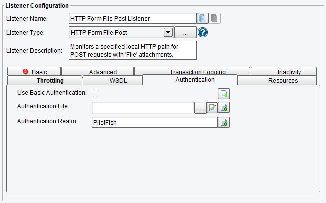 Listener/Adapter for HTTP File Form Attachments in Interface Engine