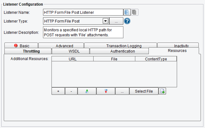Listener/Adapter for HTTP File Form Attachments in Interface Engine