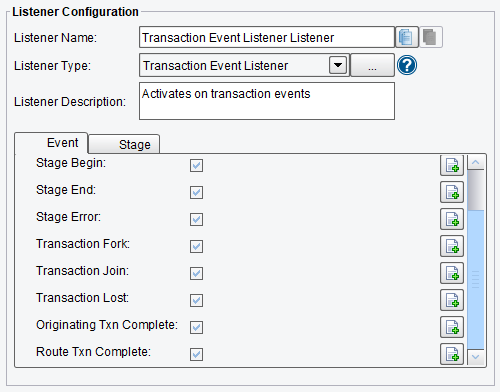 Transaction Event Listener in PilotFish Integration Engine