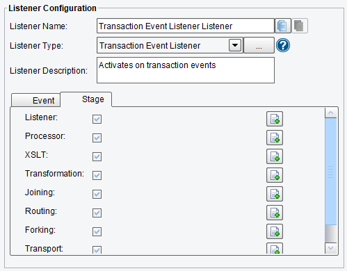 Transaction Event Listener in PilotFish Integration Engine