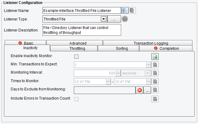 Throttled File Connector or Listener in PilotFish Software