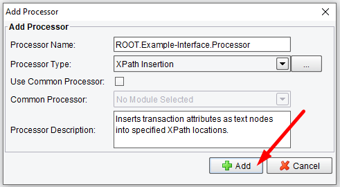 Transaction Attributes inserted into Xpath Processor