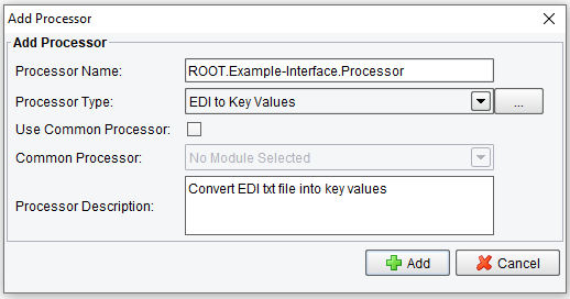 Add EDI to Key-Value Processor