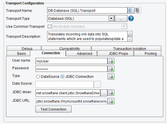 How to Configure Snowflake Database Connection in PilotFish Platform