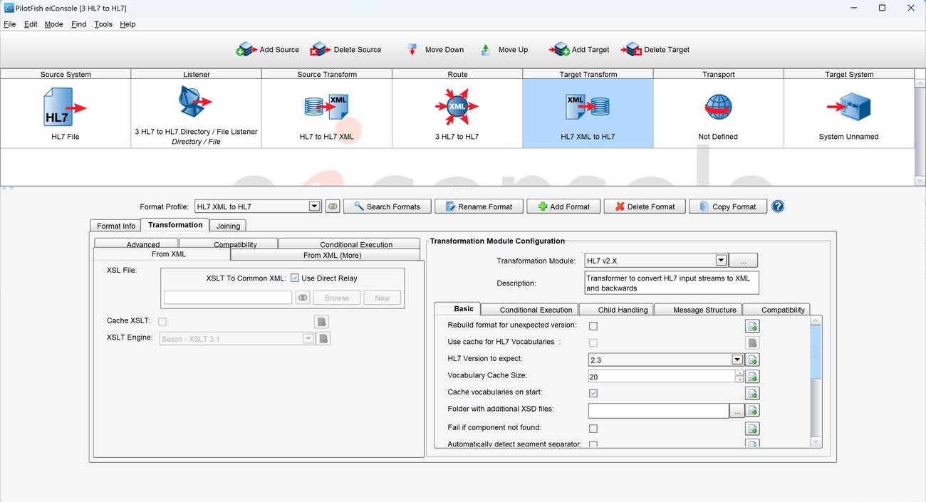 Configure Format