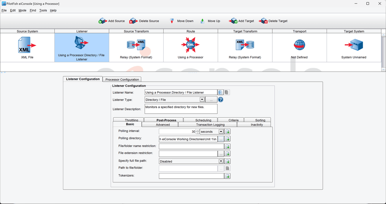 Configure Listener