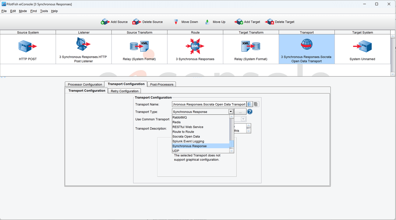 Configure Transport