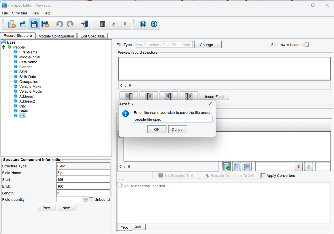 Set File Name