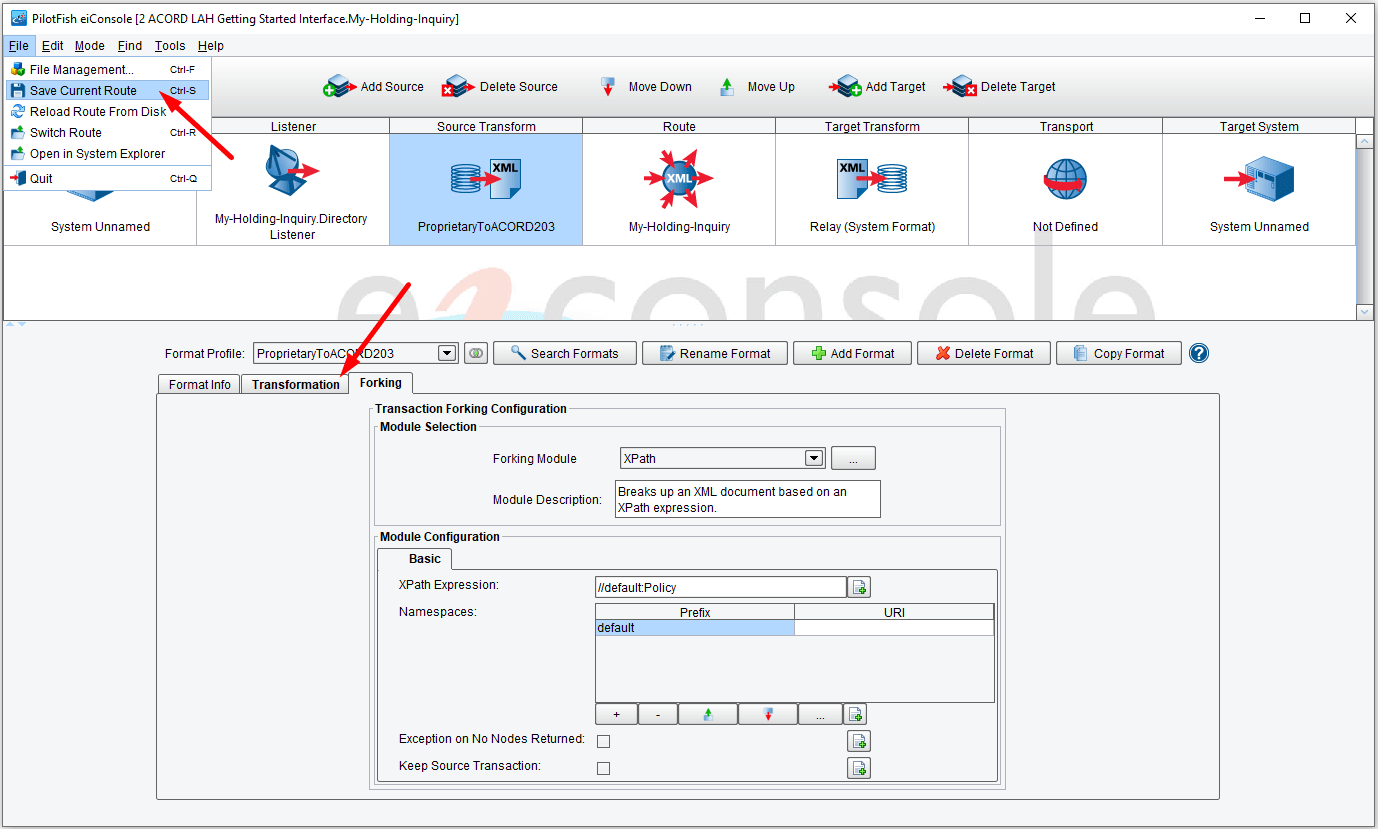 PilotFish ACORD LAH Integration Tutorial