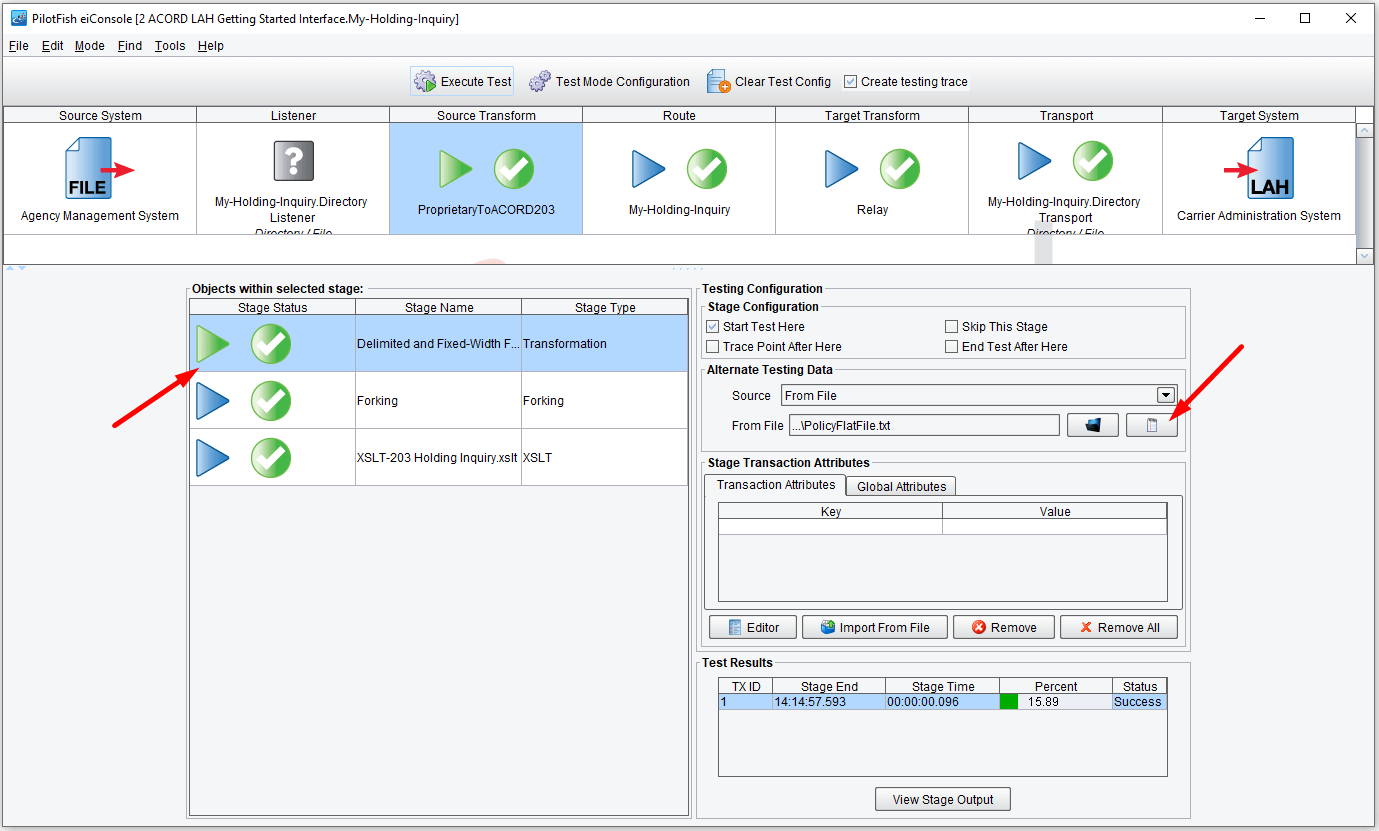 PilotFish ACORD LAH Integration Tutorial