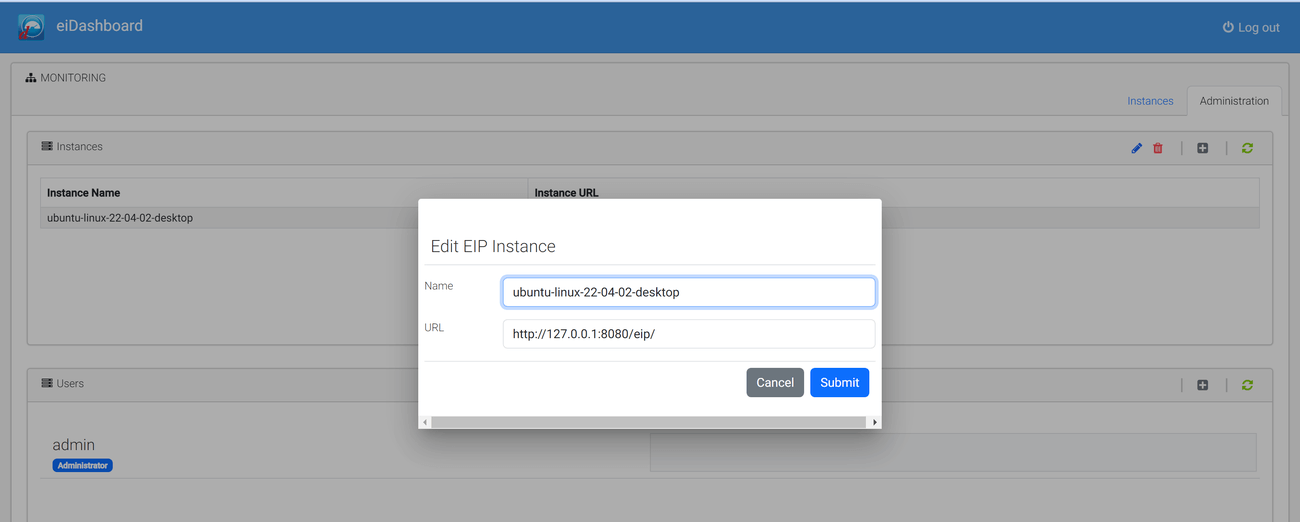 eiDashboard – Linux Installation