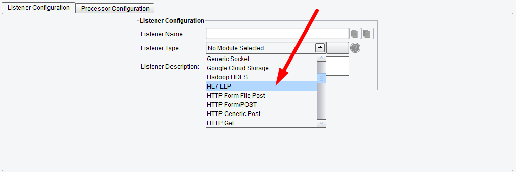 HL7 LLP Adapter/Listener in PilotFish Interface Engine 