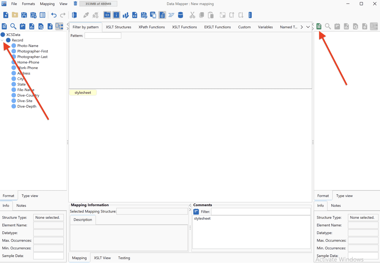 An Introduction to Source Transformation with Data Mapping