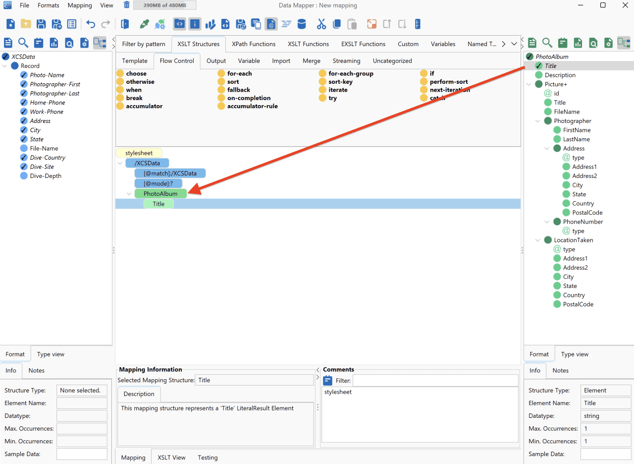 An Introduction to Source Transformation with Data Mapping