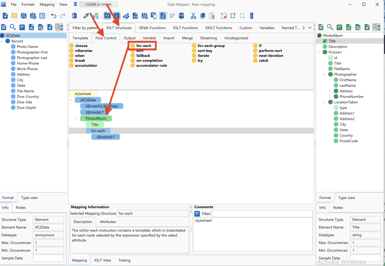 An Introduction to Source Transformation with Data Mapping