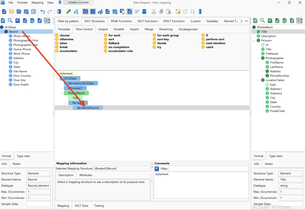 An Introduction to Source Transformation with Data Mapping