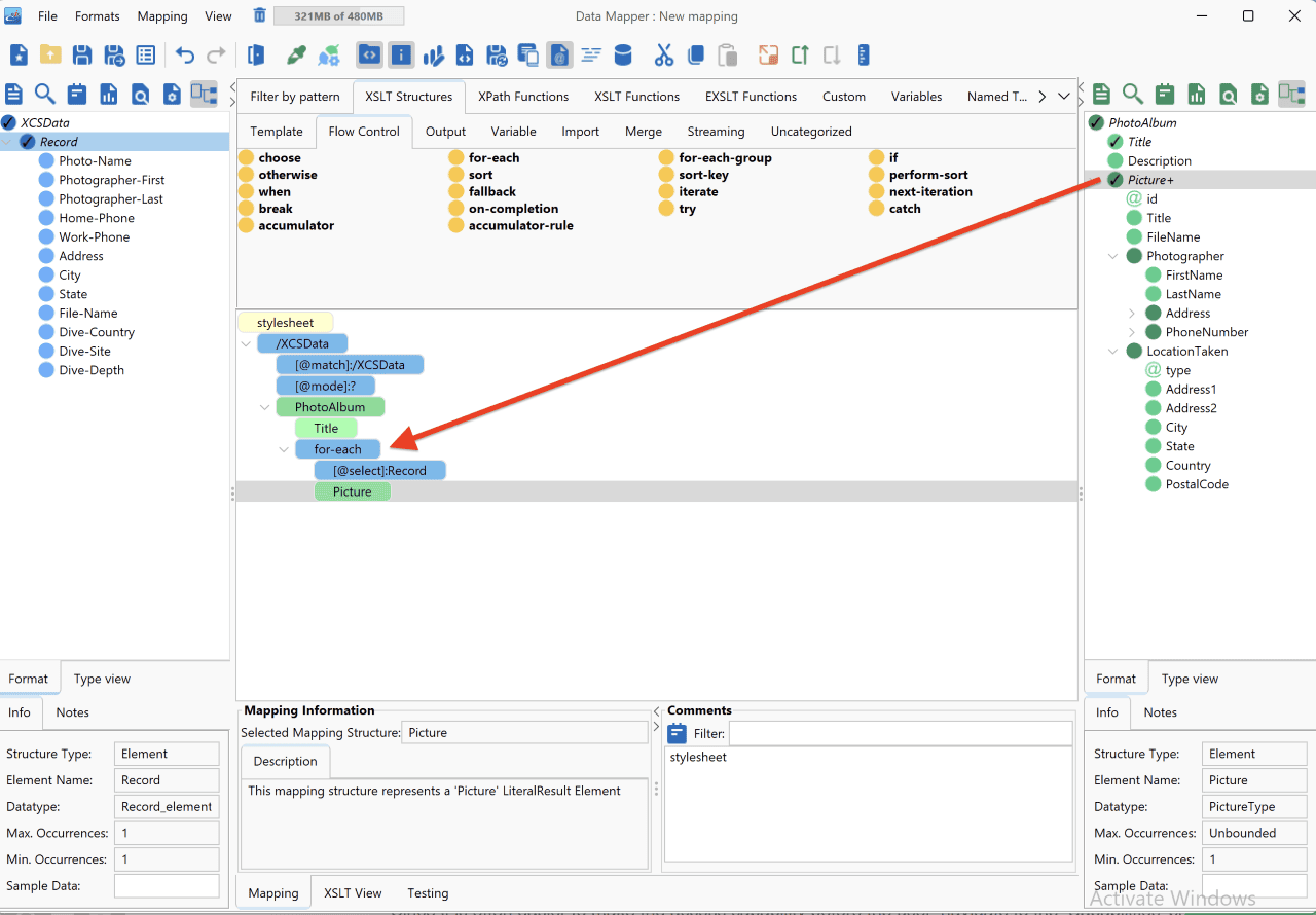 An Introduction to Source Transformation with Data Mapping