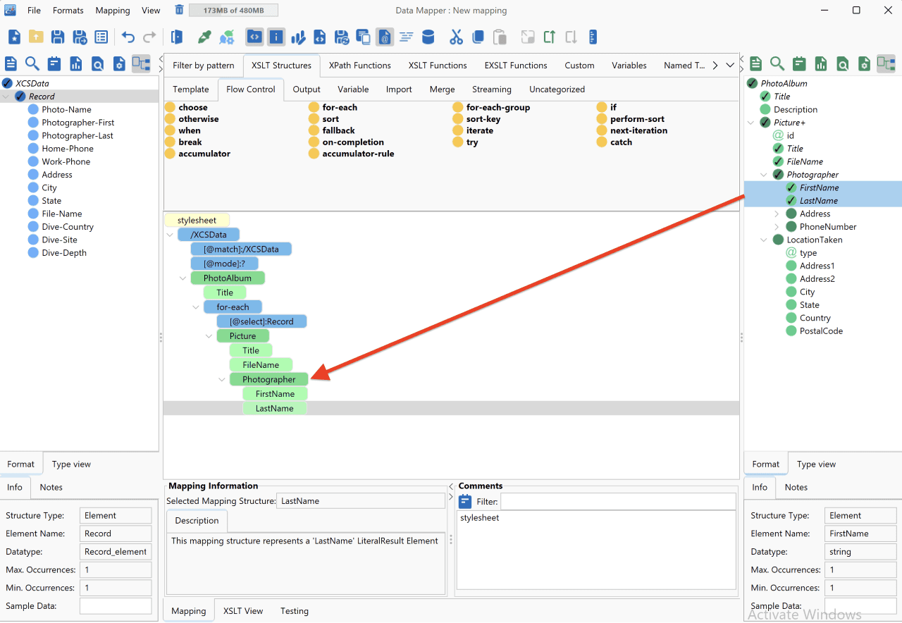 An Introduction to Source Transformation with Data Mapping