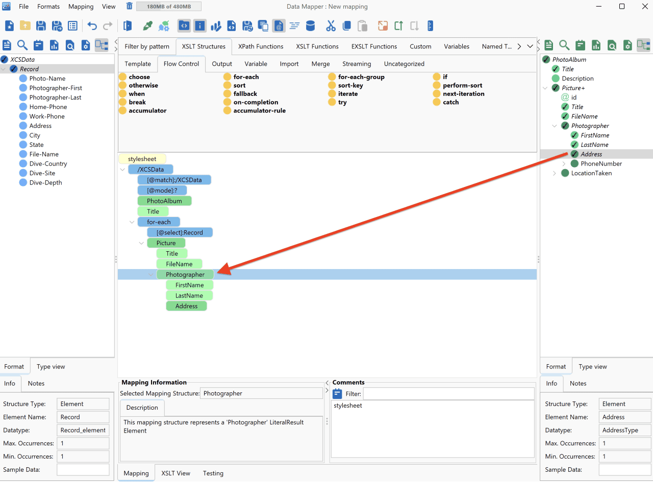 An Introduction to Source Transformation with Data Mapping