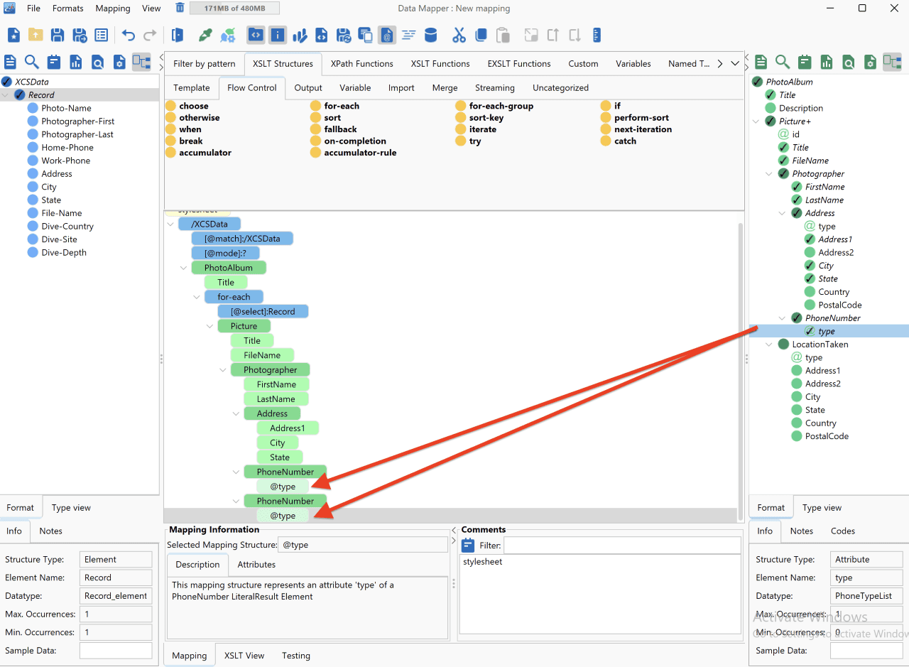 An Introduction to Source Transformation with Data Mapping