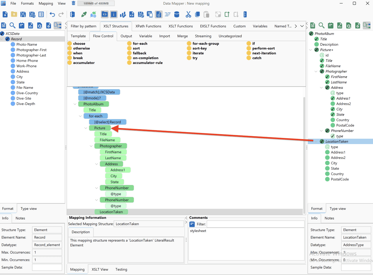 An Introduction to Source Transformation with Data Mapping