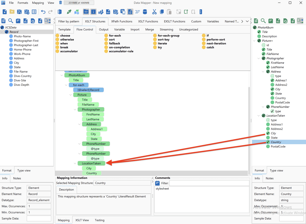 An Introduction to Source Transformation with Data Mapping
