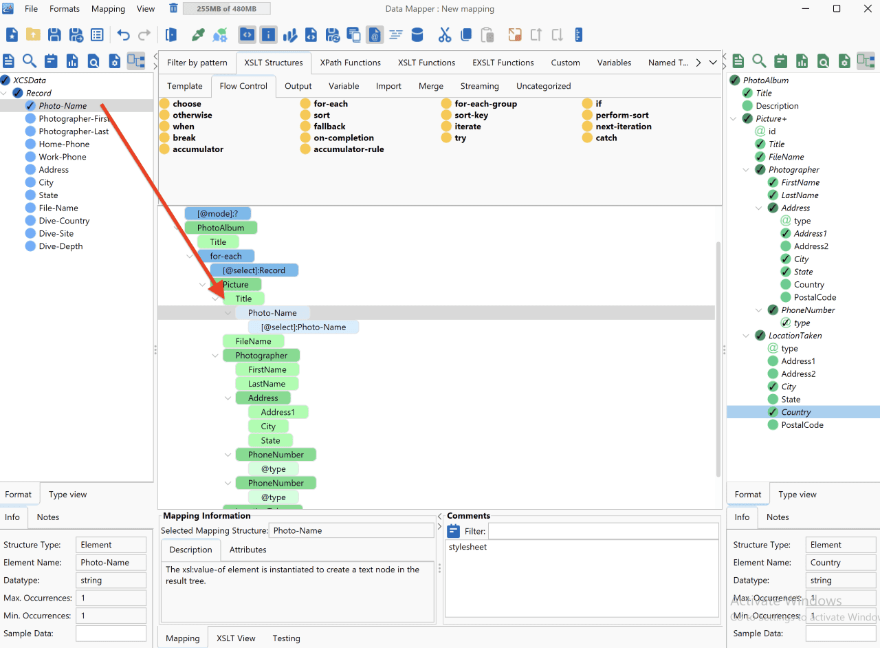 An Introduction to Source Transformation with Data Mapping