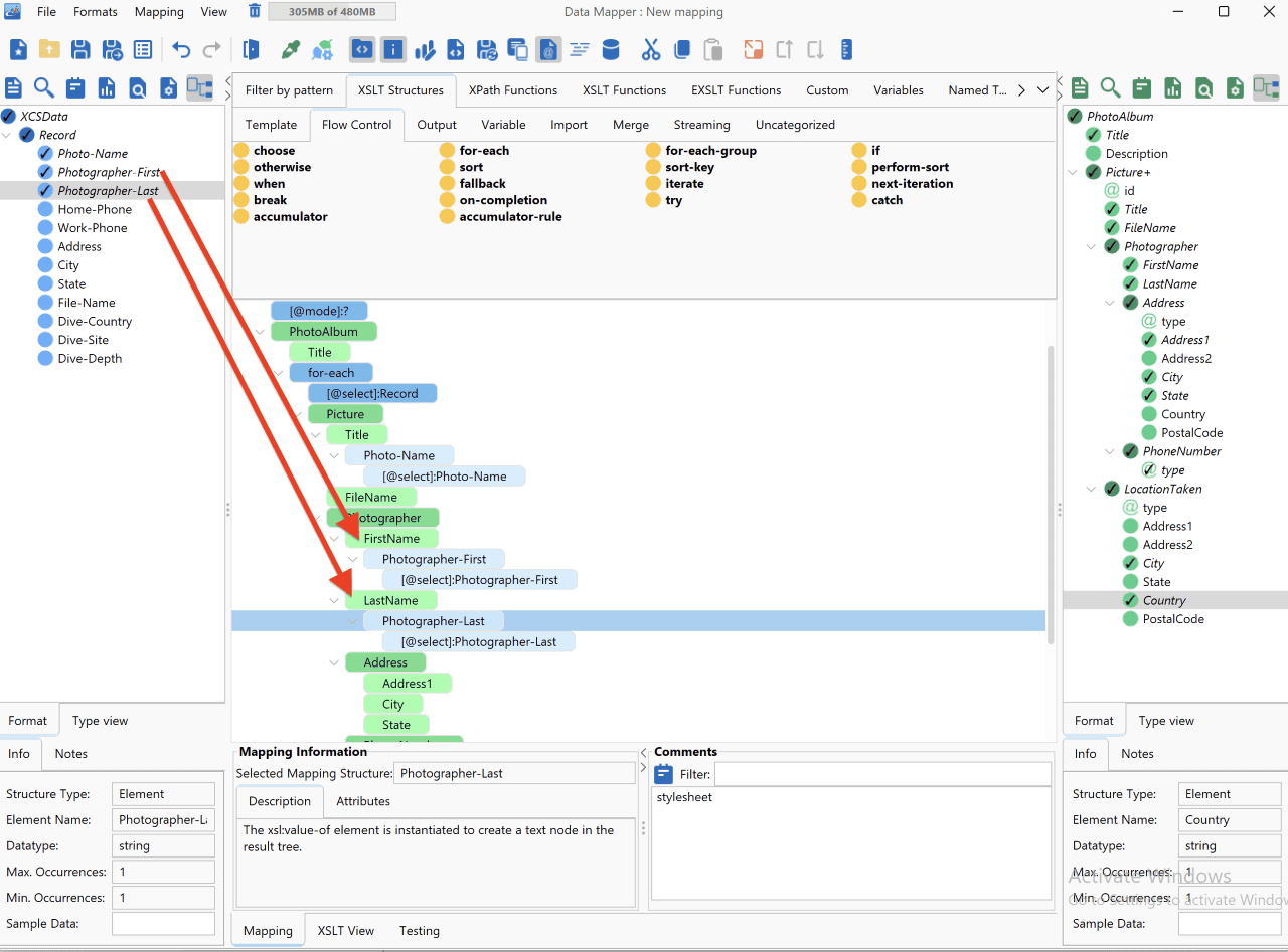 An Introduction to Source Transformation with Data Mapping