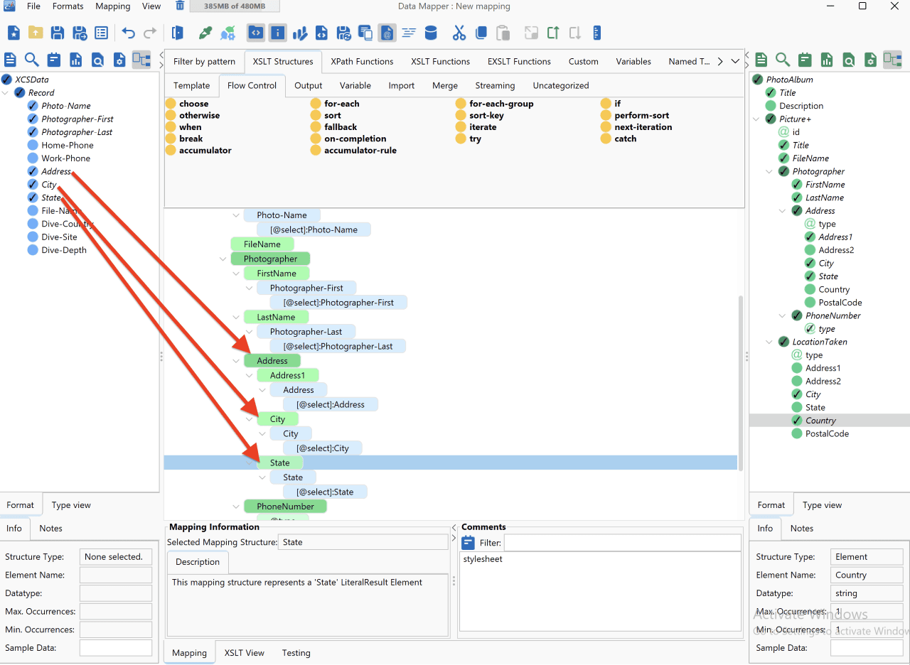 An Introduction to Source Transformation with Data Mapping