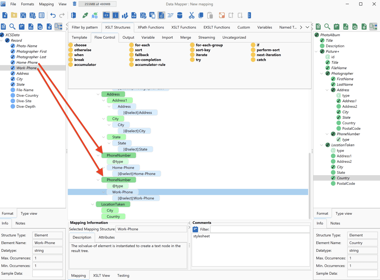 An Introduction to Source Transformation with Data Mapping