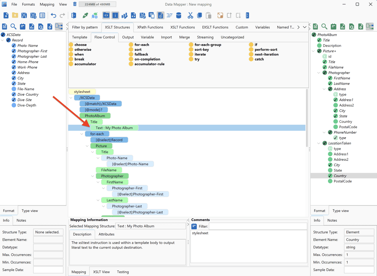An Introduction to Source Transformation with Data Mapping