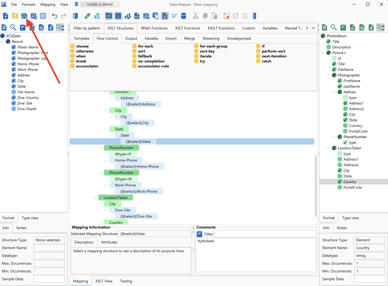 An Introduction to Source Transformation with Data Mapping