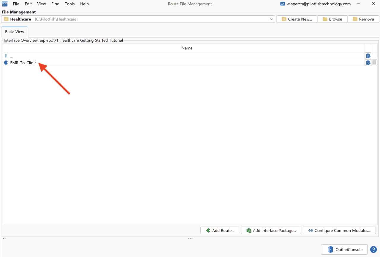 eiConsole for Healthcare Getting Started Tutorial
