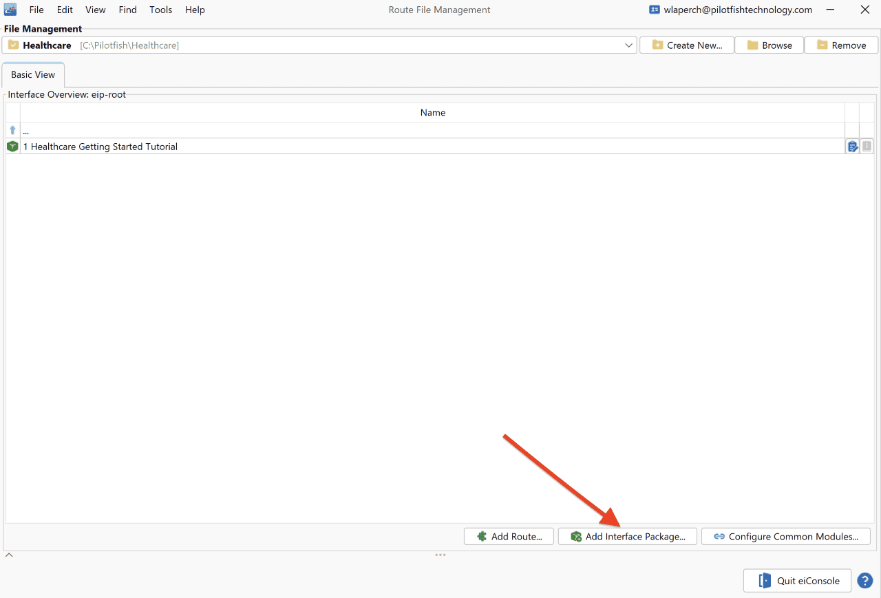 eiConsole for Healthcare Getting Started Tutorial