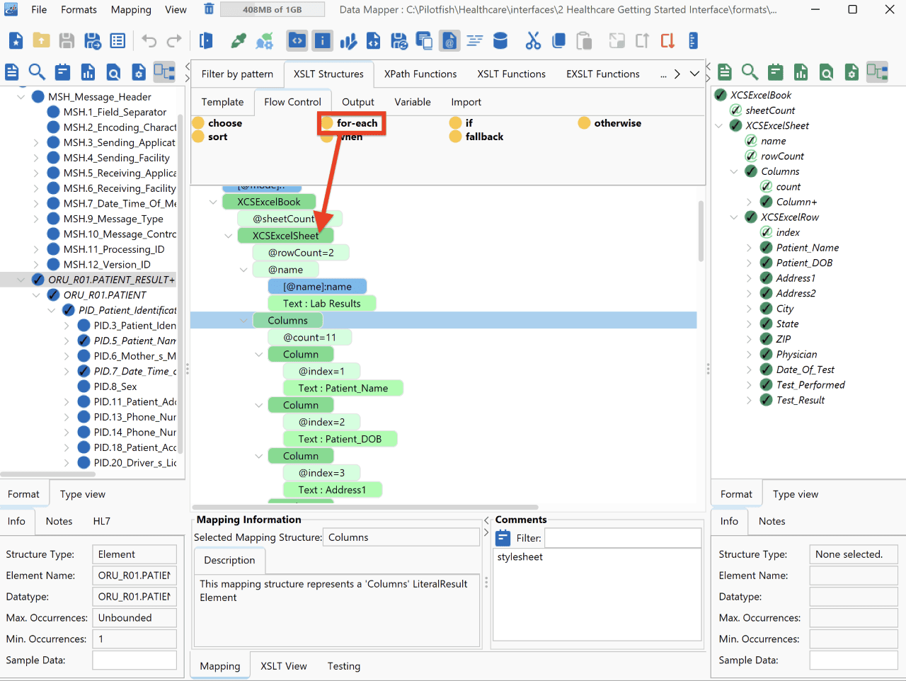eiConsole for Healthcare Getting Started Tutorial