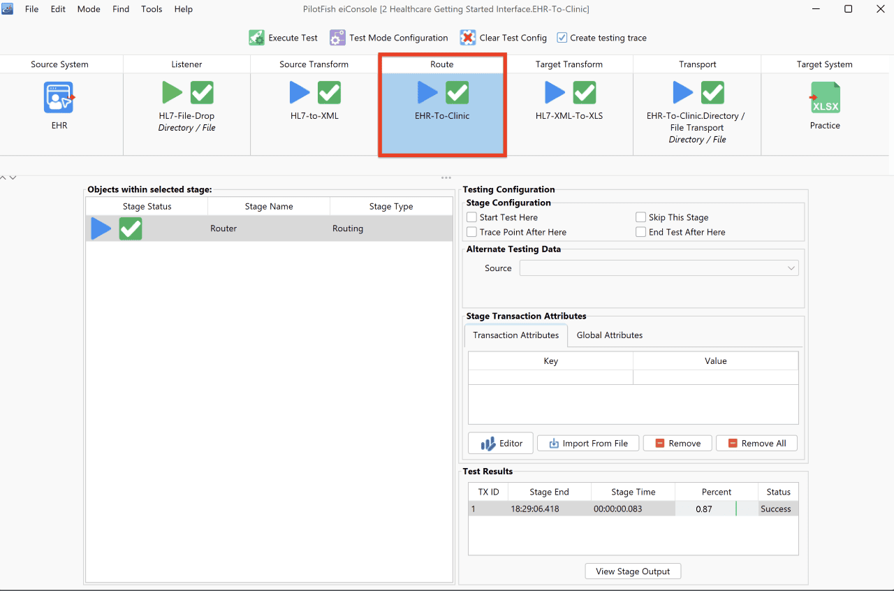 eiConsole for Healthcare Getting Started Tutorial