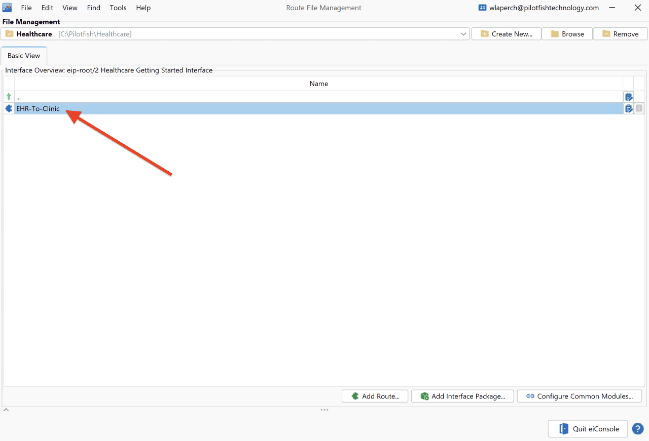 eiConsole for Healthcare Getting Started Tutorial